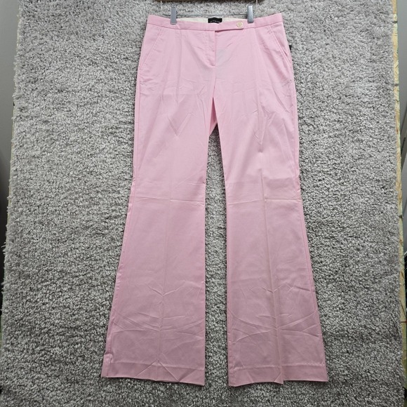 The Limited Pants Womens 10L Pink Drew Fit‎ Flared Leg Lightweight Office Boho - Picture 1 of 13